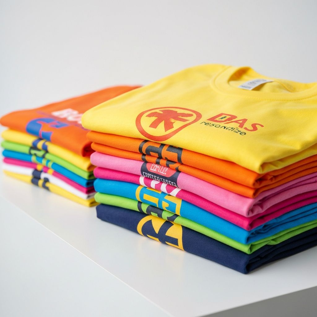 Camisetas personalizadas para eventos